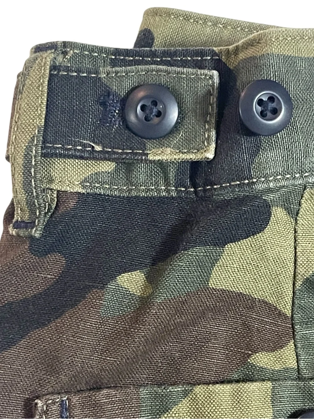 J. CREW CAMOUFLAGE CAMP SHORTS LINEN BLEND SZ 31 EUC